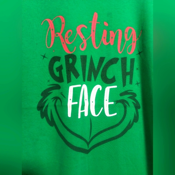 [5x$20] Resting Grinch Face / Size 2X - Picture 1 of 7